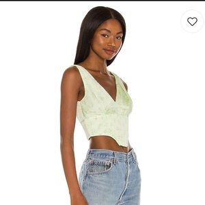 Camila Coelho bustier top